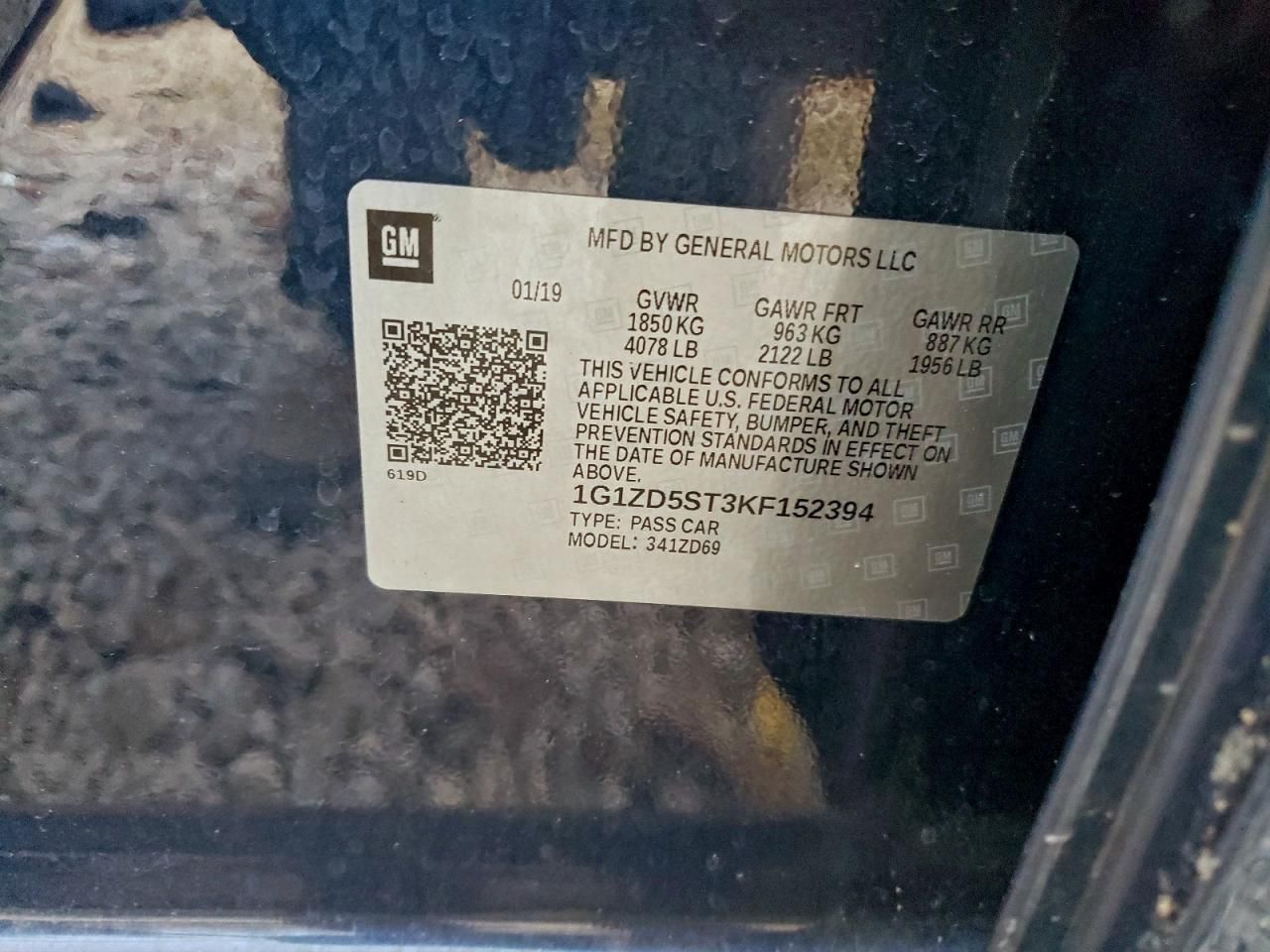 2019 Chevrolet Malibu lt