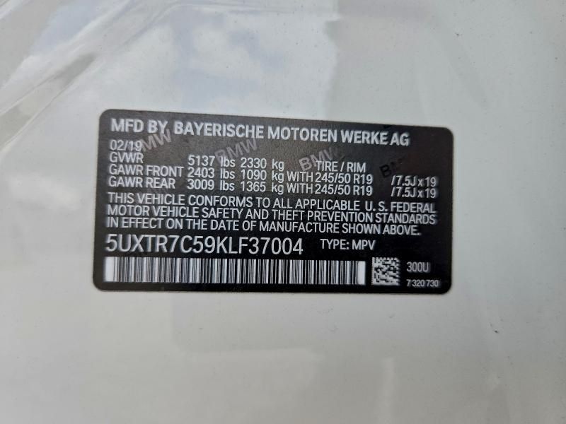 2019 BMW X3 Sdrive30i