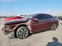 Honda salvage cars for sale: 2016 Honda Accord exl