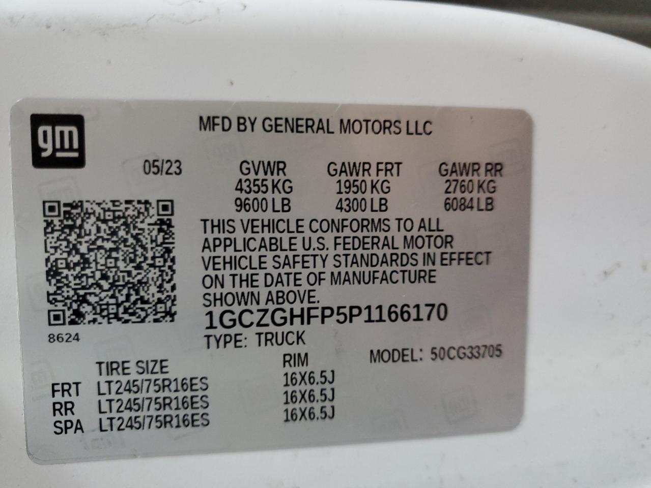 2023 Chevrolet Express G3500 Delivery Van