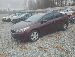 Salvage cars for sale from Copart Mebane, NC: 2017 KIA Forte lx