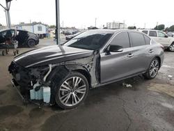 Infiniti Vehiculos salvage en venta: 2018 Infiniti Q50 Luxe