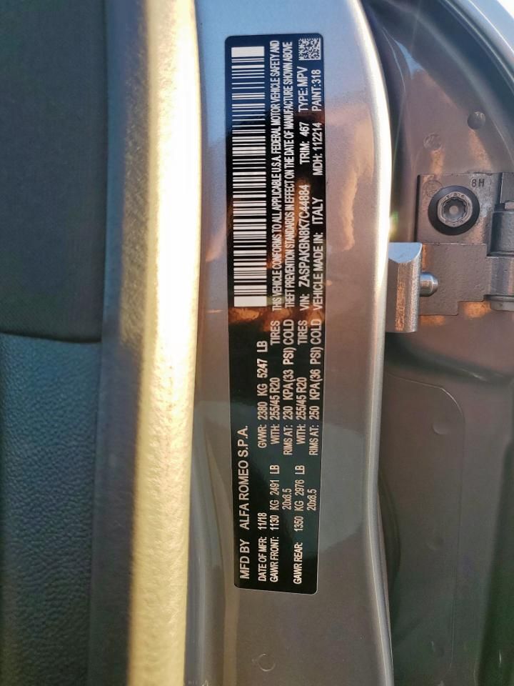 2019 Alfa Romeo Stelvio ti