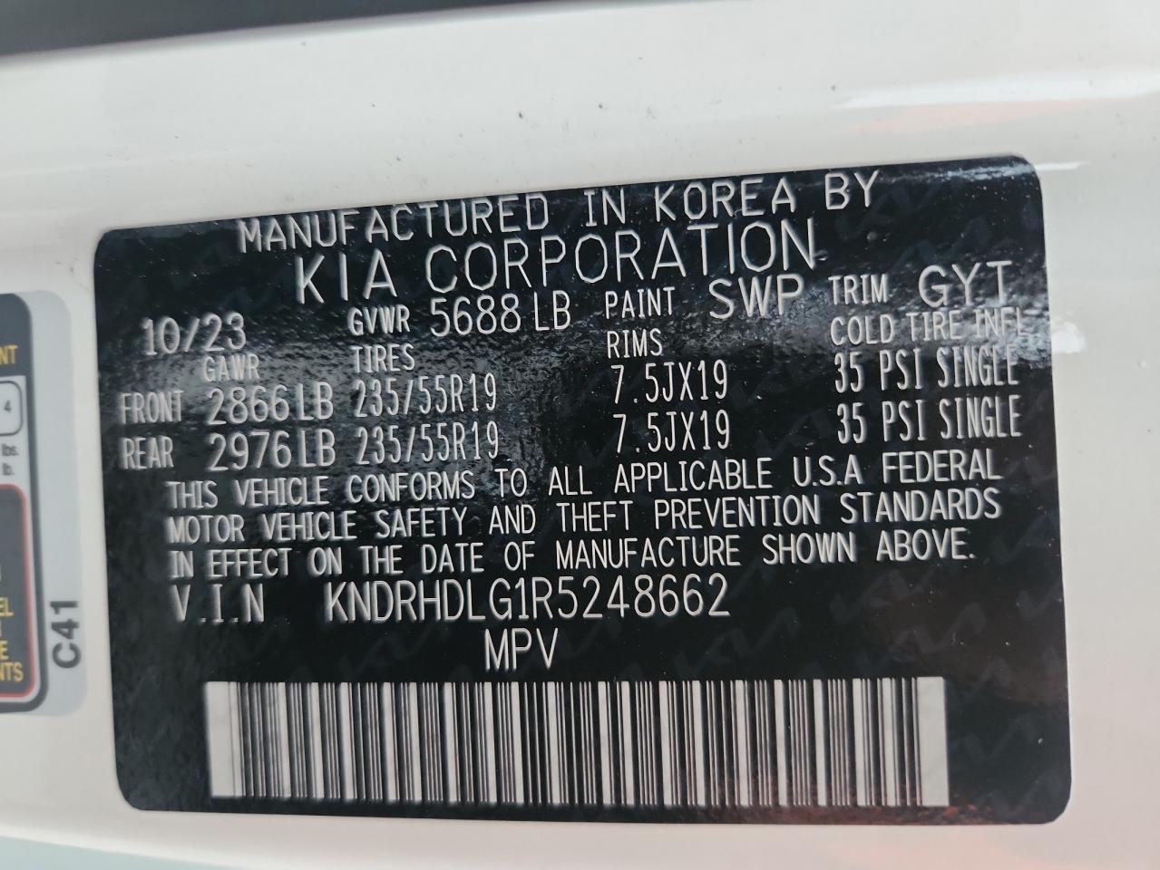 2024 KIA Sorento Hybrid ex