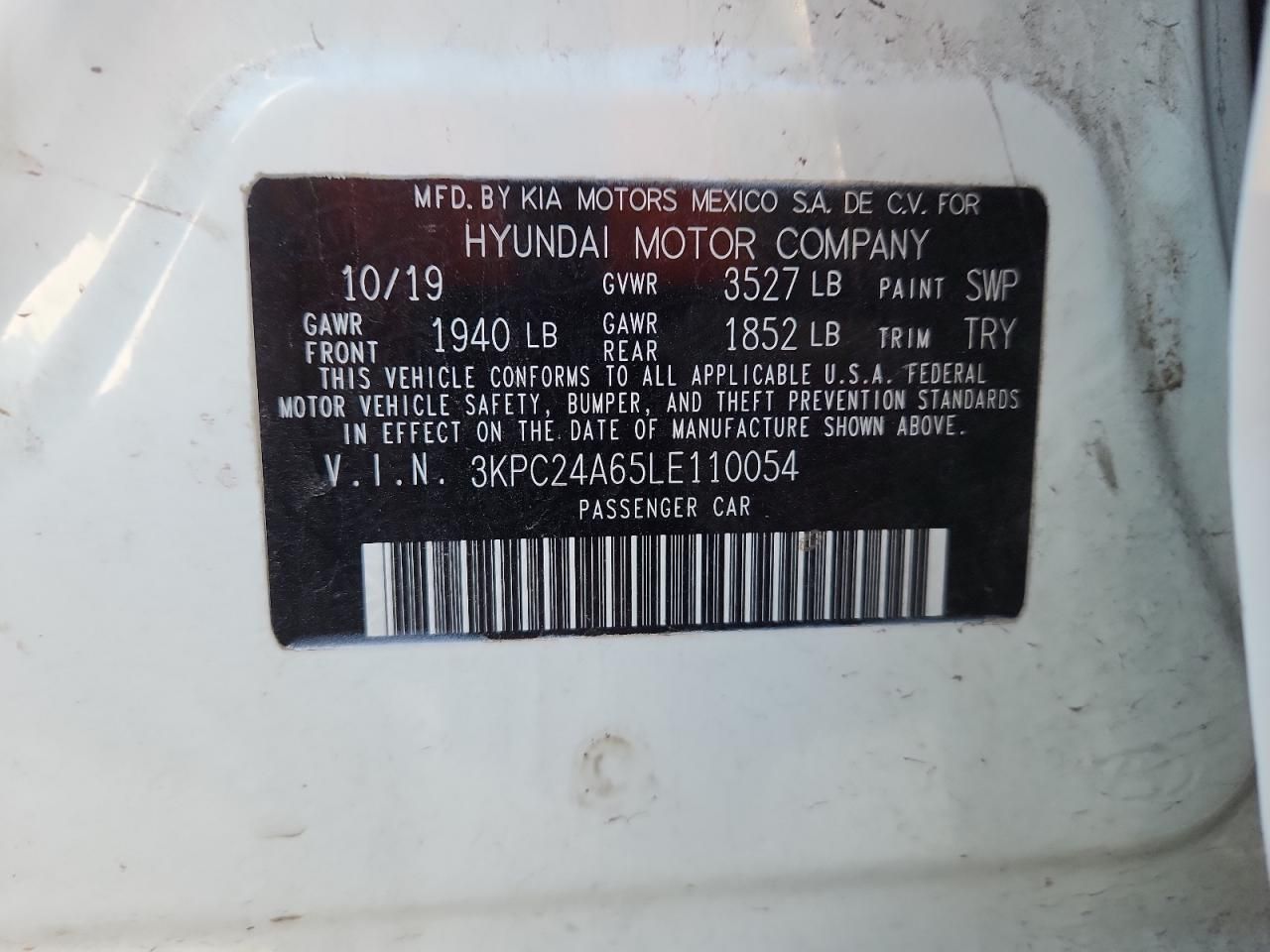 2020 Hyundai Accent se