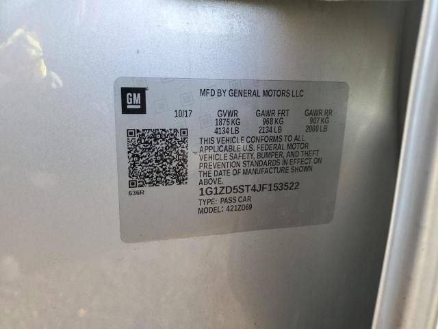 2018 Chevrolet Malibu lt