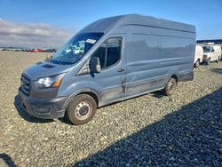 Salvage trucks for sale at American Canyon, CA auction: 2020 Ford Transit 250 Delivery Van