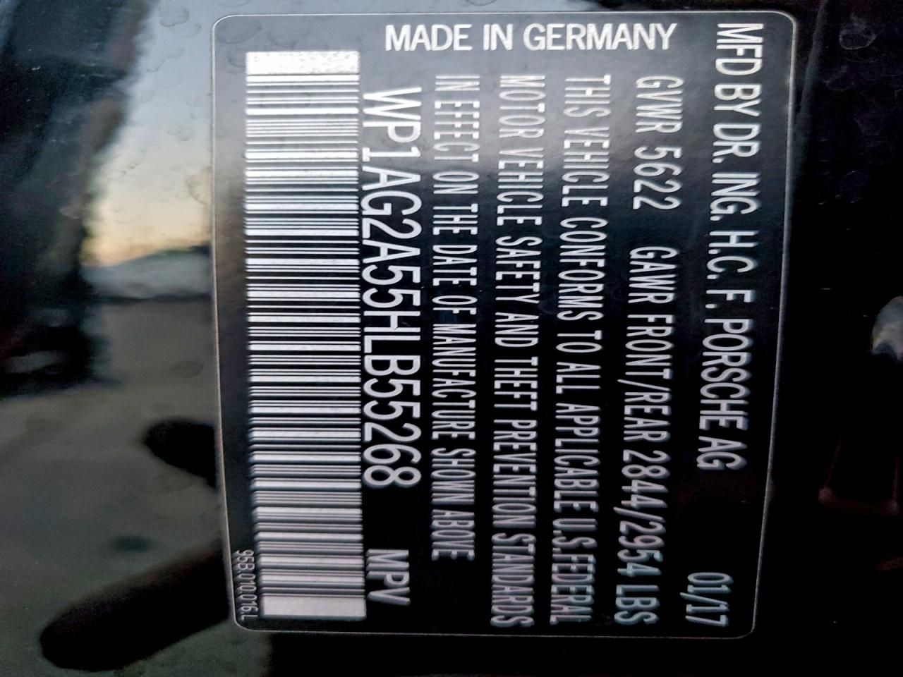 2017 Porsche Macan gts