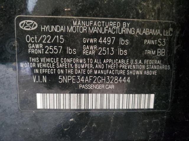2016 Hyundai Sonata Limited