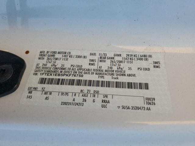 2023 Ford F150 Super cab