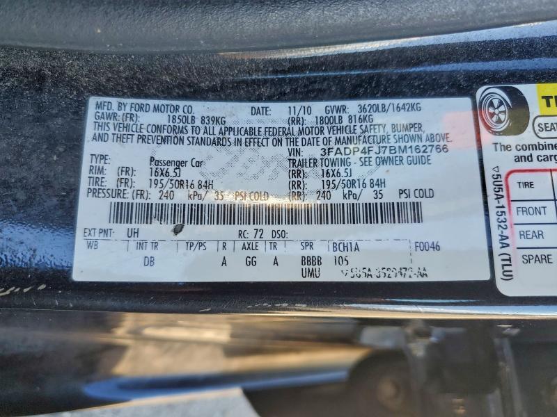 2011 Ford Fiesta SES