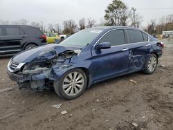 Salvage cars for sale from Copart Baltimore, MD: 2014 Honda Accord ex