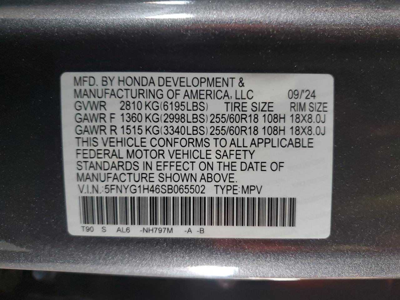2025 Honda Pilot exl