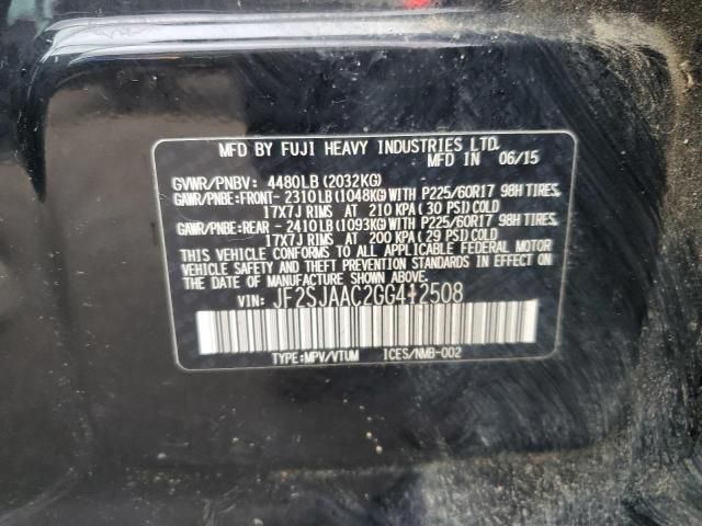 2016 Subaru Forester 2.5i