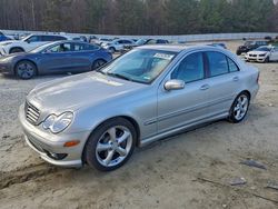 Mercedes-Benz C-class salvage cars for sale: 2005 Mercedes-Benz C 320