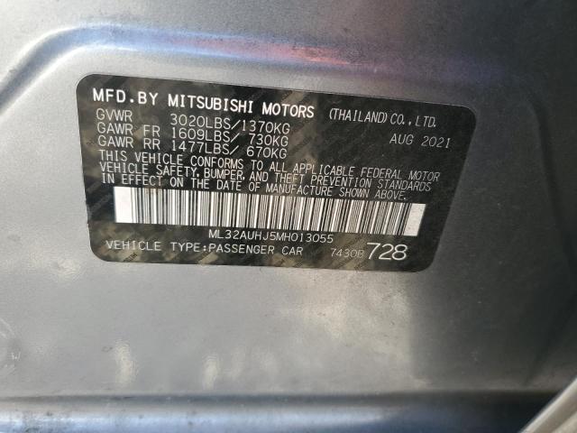 2021 Mitsubishi Mirage es