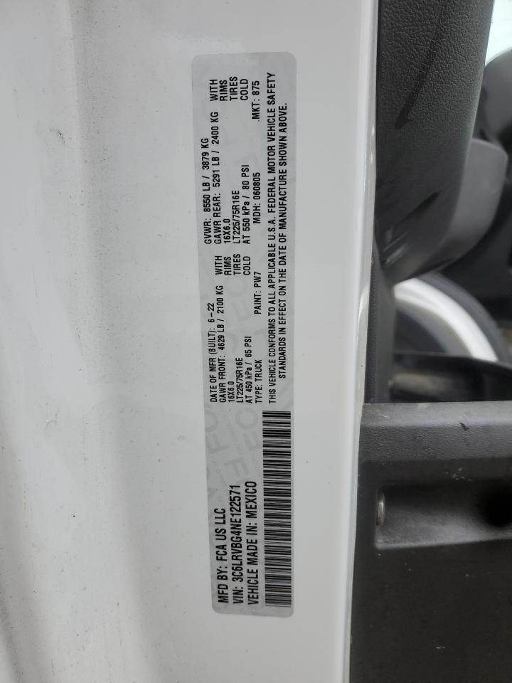 2022 Dodge RAM Promaster 1500 Delivery Van