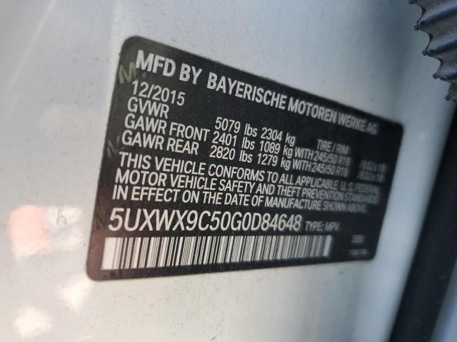 2016 BMW X3 Xdrive28i