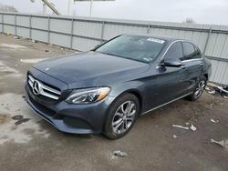 Mercedes-Benz C-class salvage cars for sale: 2016 Mercedes-Benz C 300 4matic