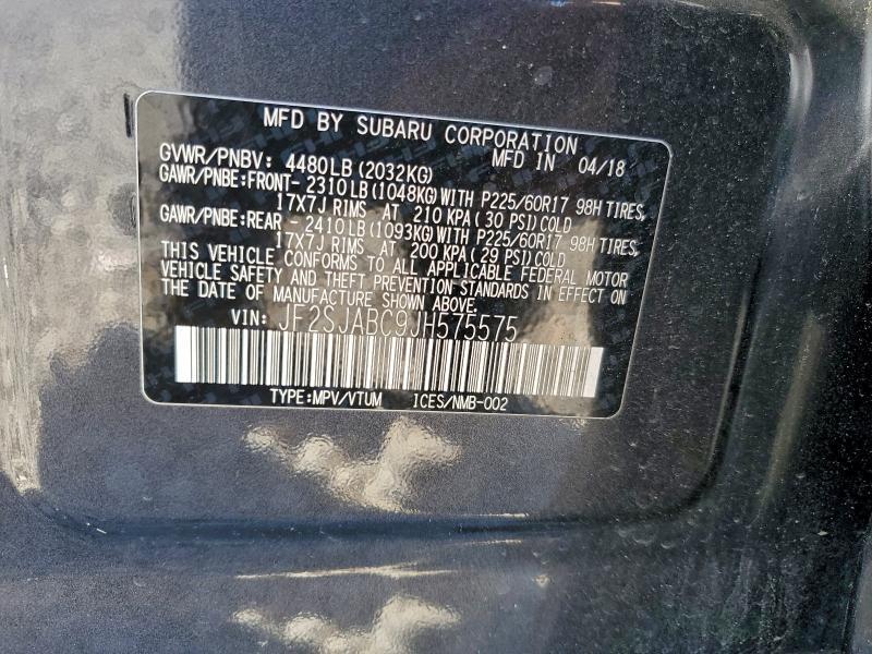 2018 Subaru Forester 2.5i