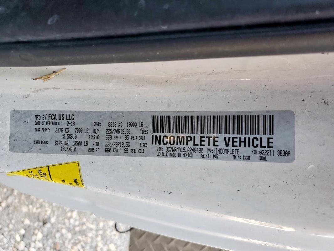 2018 Dodge Ram 5500 Bucket Truck