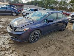 Honda Civic salvage cars for sale: 2014 Honda Civic ex
