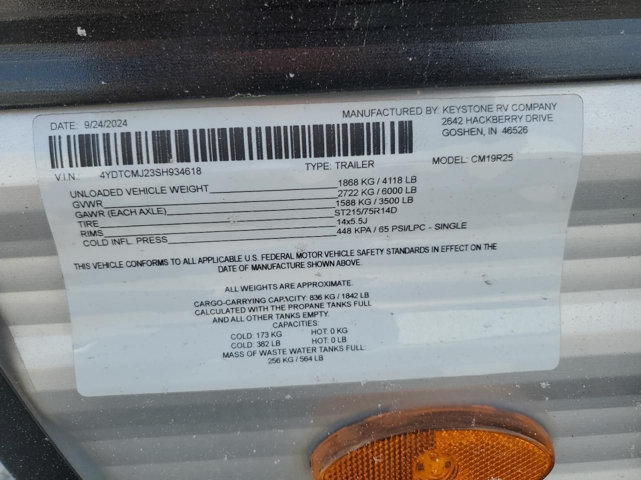 2025 Keystone Coleman LA