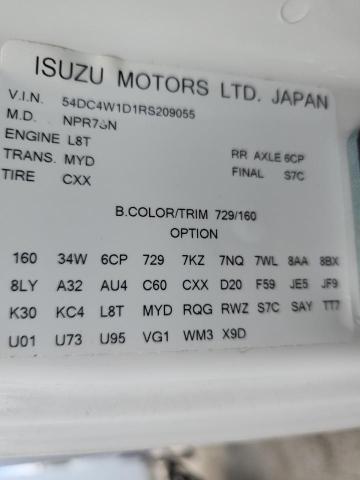 2024 Isuzu NPR HD BOX Truck