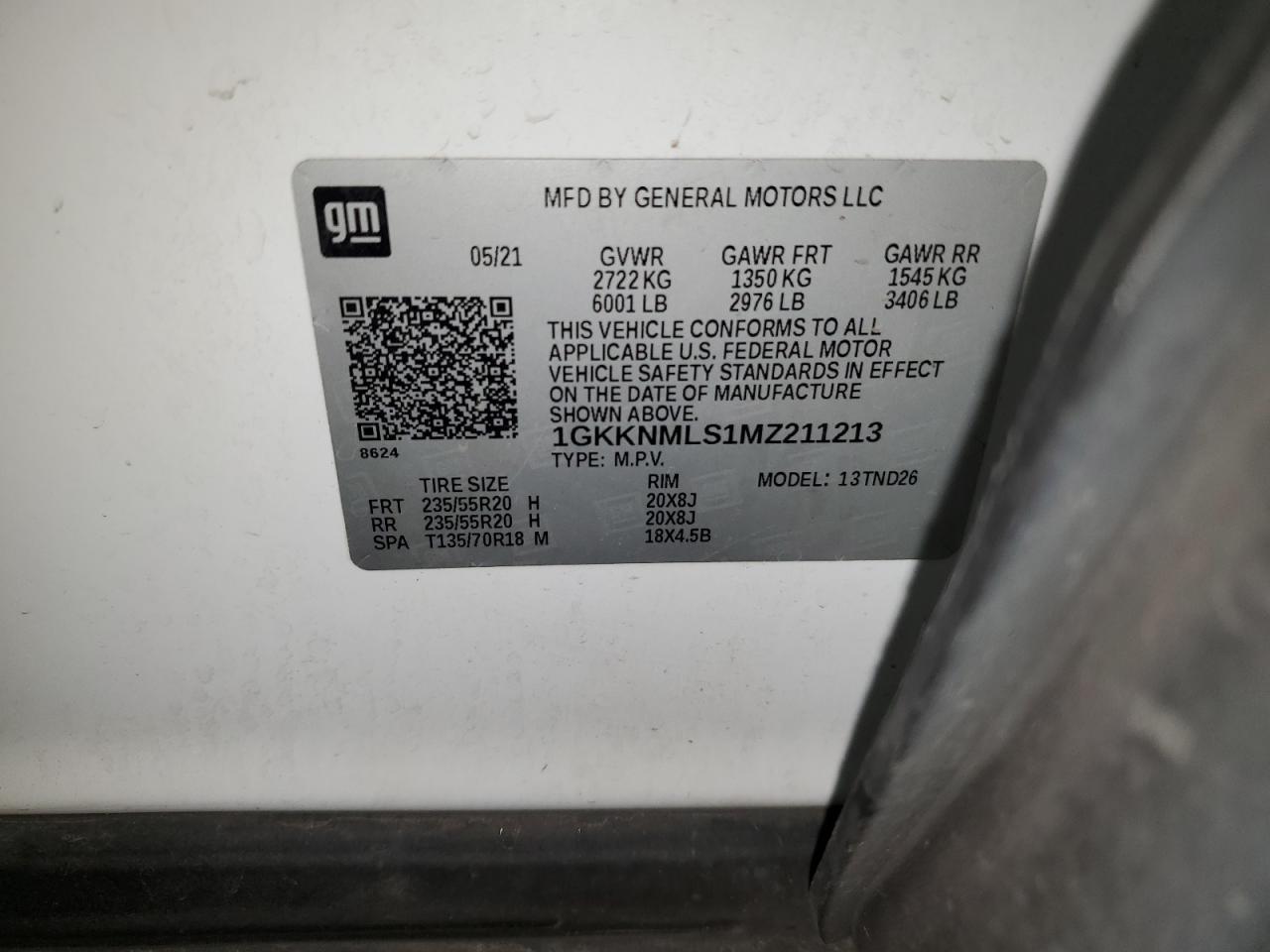 2021 GMC Acadia slt