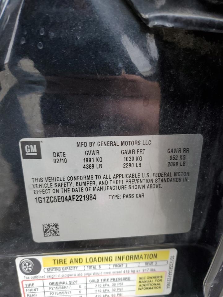 2010 Chevrolet Malibu 1LT
