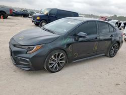 Salvage cars for sale from Copart Houston, TX: 2020 Toyota Corolla se