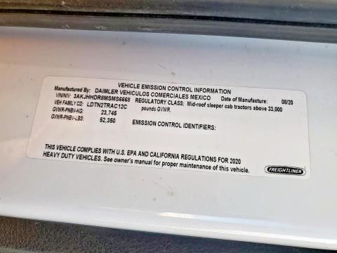 2021 Freightliner Cascadia 126 Semi Truck