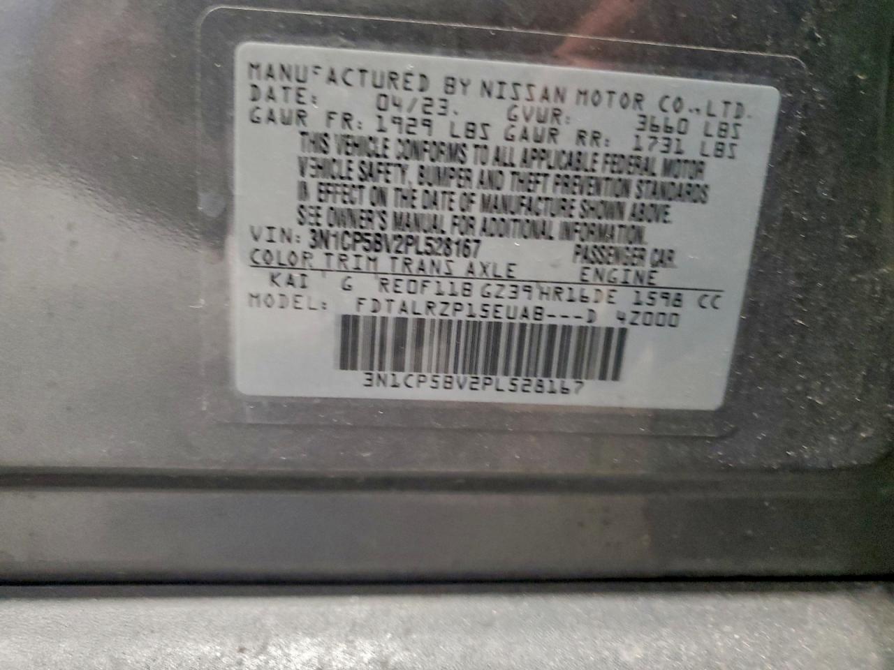 2023 Nissan Kicks s