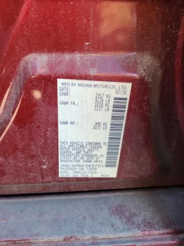 2016 Nissan Altima 2.5