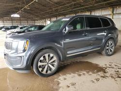 KIA Vehiculos salvage en venta: 2021 KIA Telluride s
