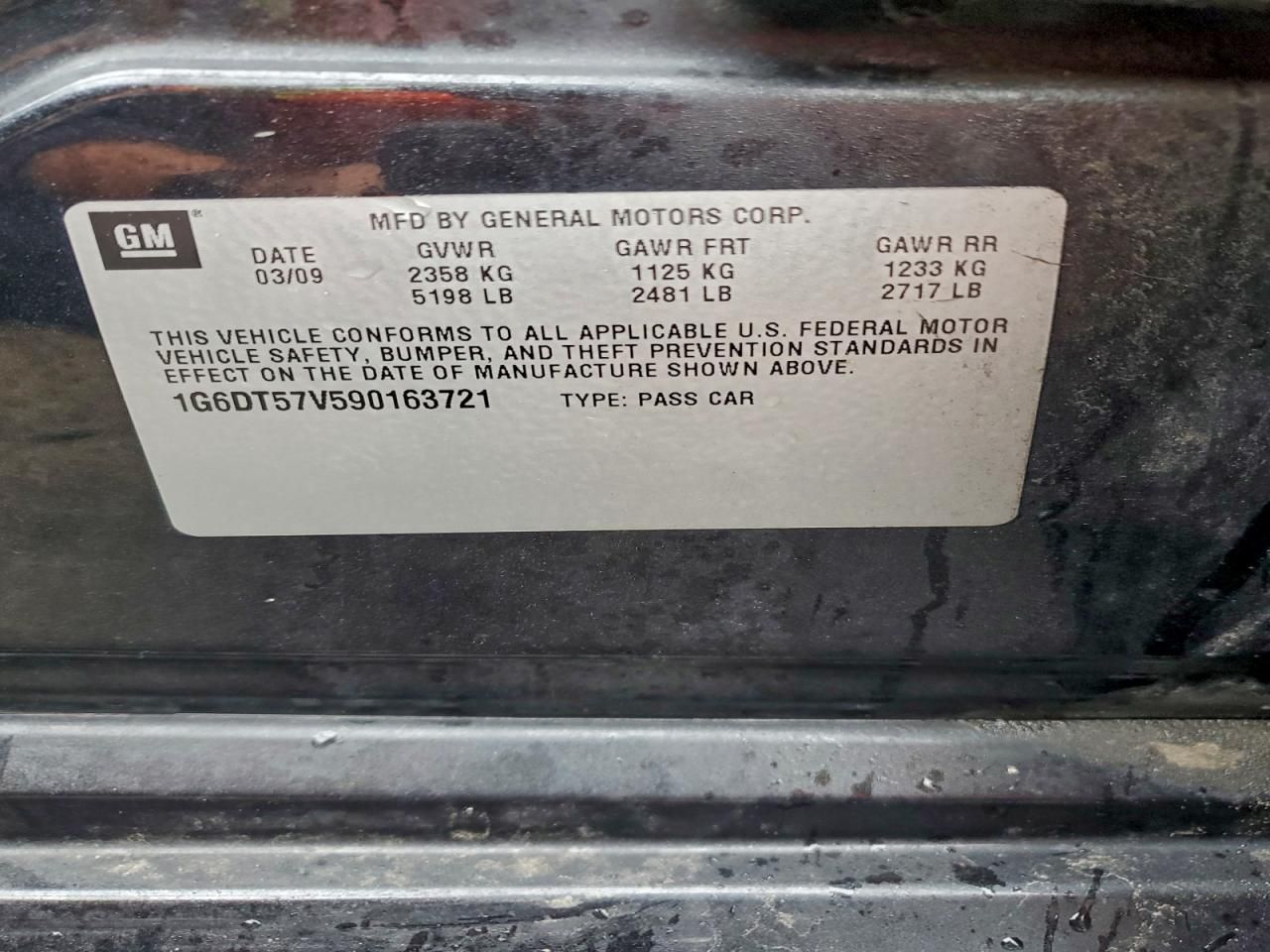 2009 Cadillac Cts hi Feature V6