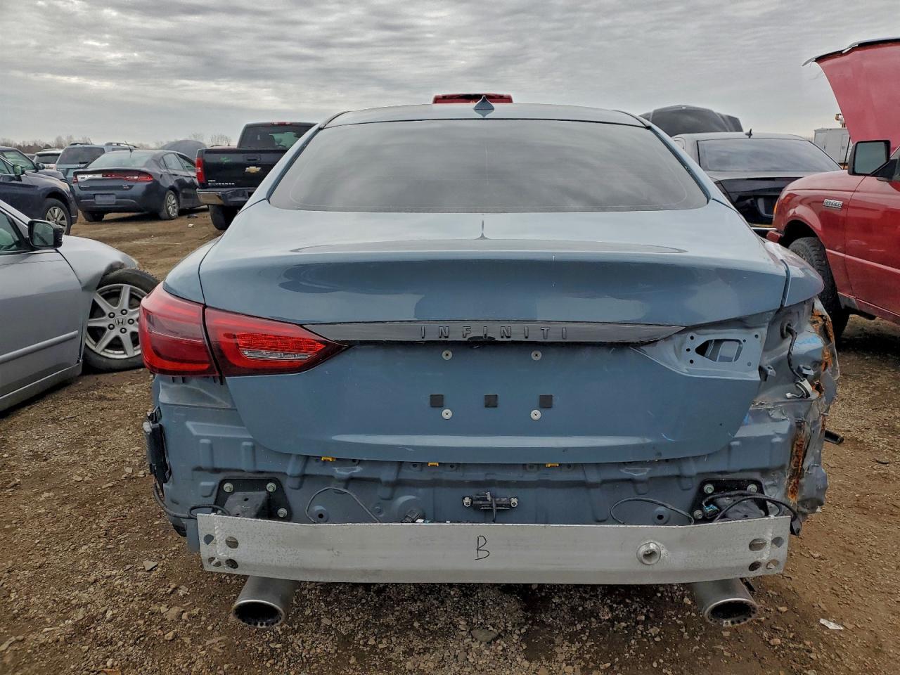 2021 Infiniti Q50 red Sport 400