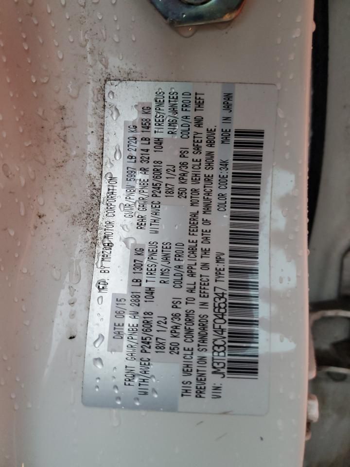 2015 Mazda Cx-9 Touring