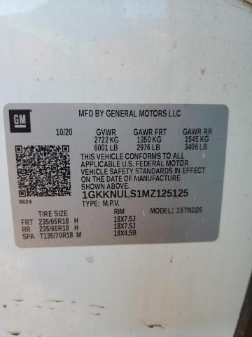 2021 GMC Acadia slt