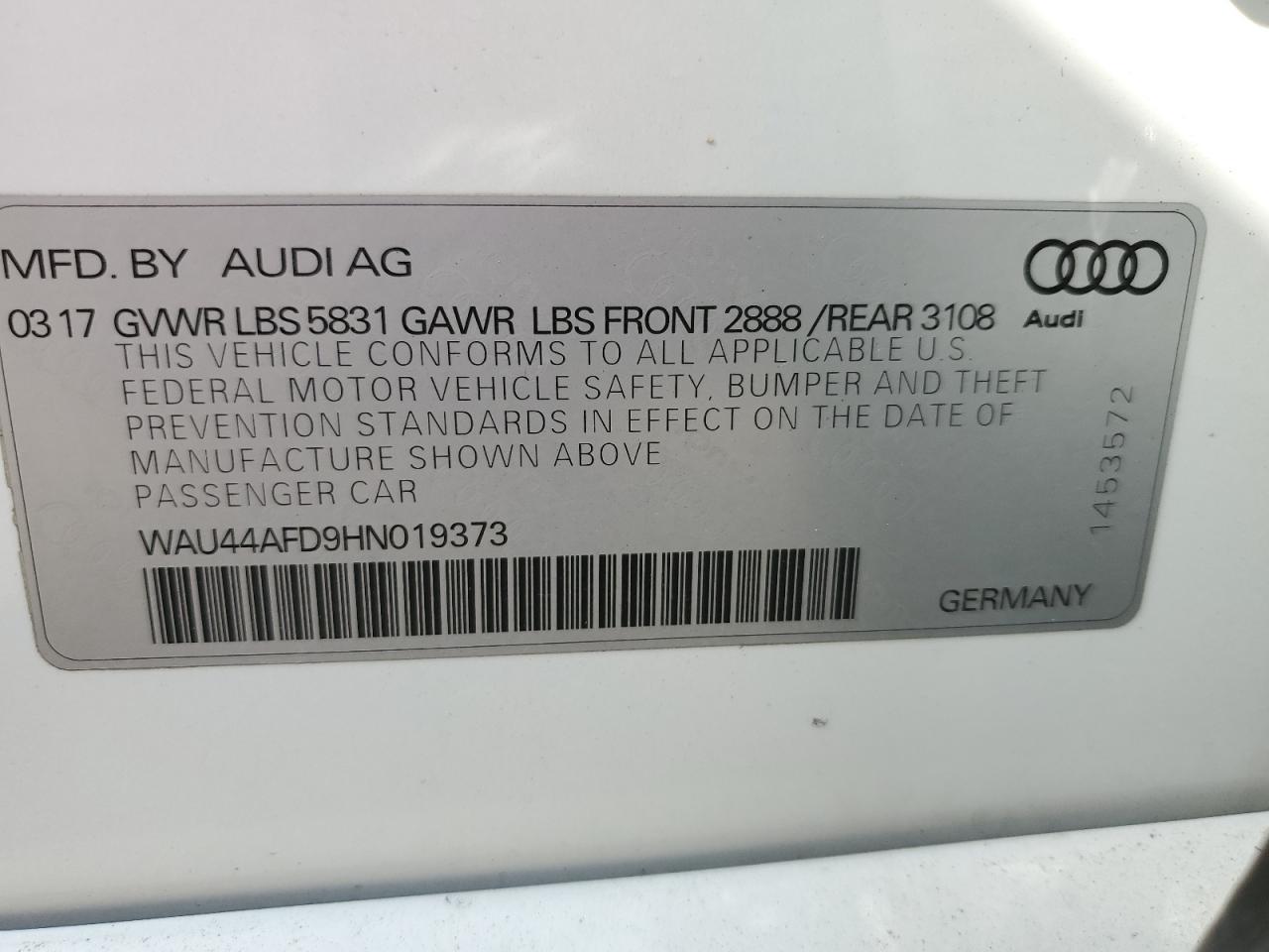 2017 Audi A8 l Quattro