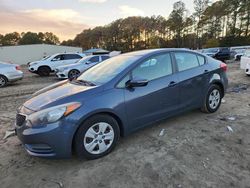 KIA salvage cars for sale: 2016 KIA Forte lx