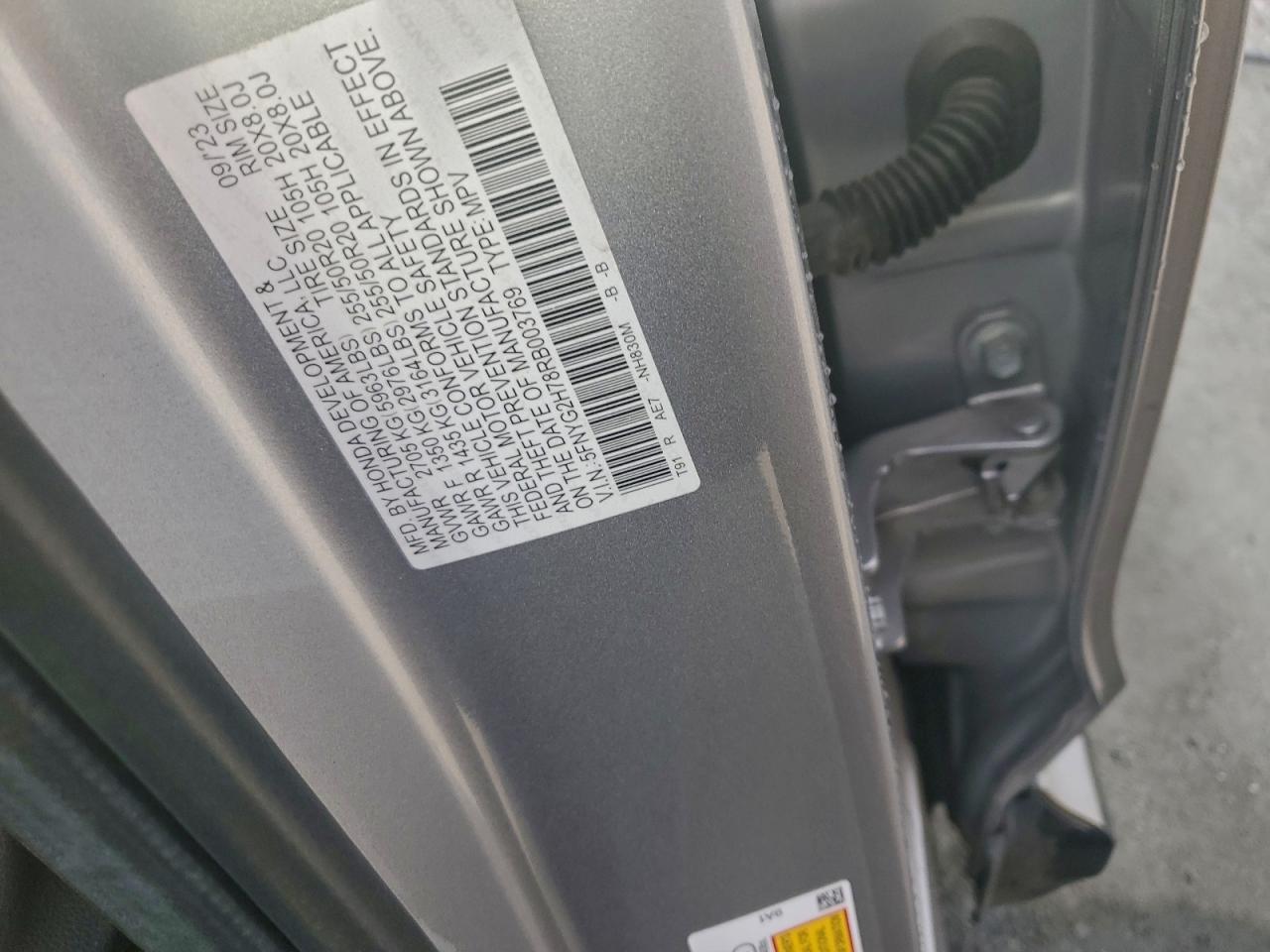 2024 Honda Pilot Touring