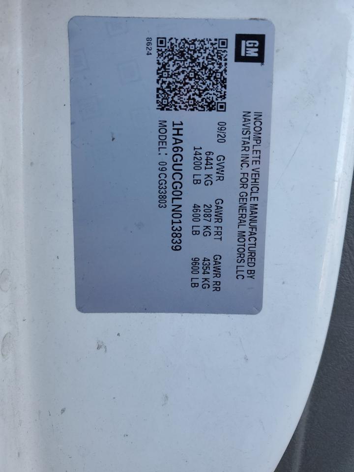 2020 Chev Rolet Express G4500 BOX Truck