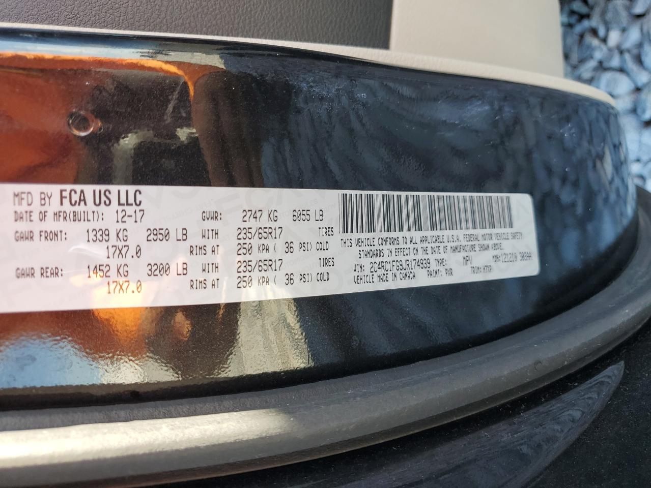 2018 Chrysler Pacifica Touring Plus