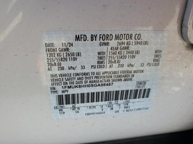 2025 Ford Explorer Platinum