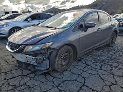 Honda salvage cars for sale: 2015 Honda Civic lx