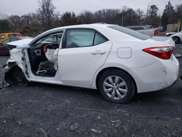 2015 Toyota Corolla l