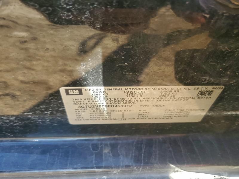 2014 GMC Sierra K1500 slt