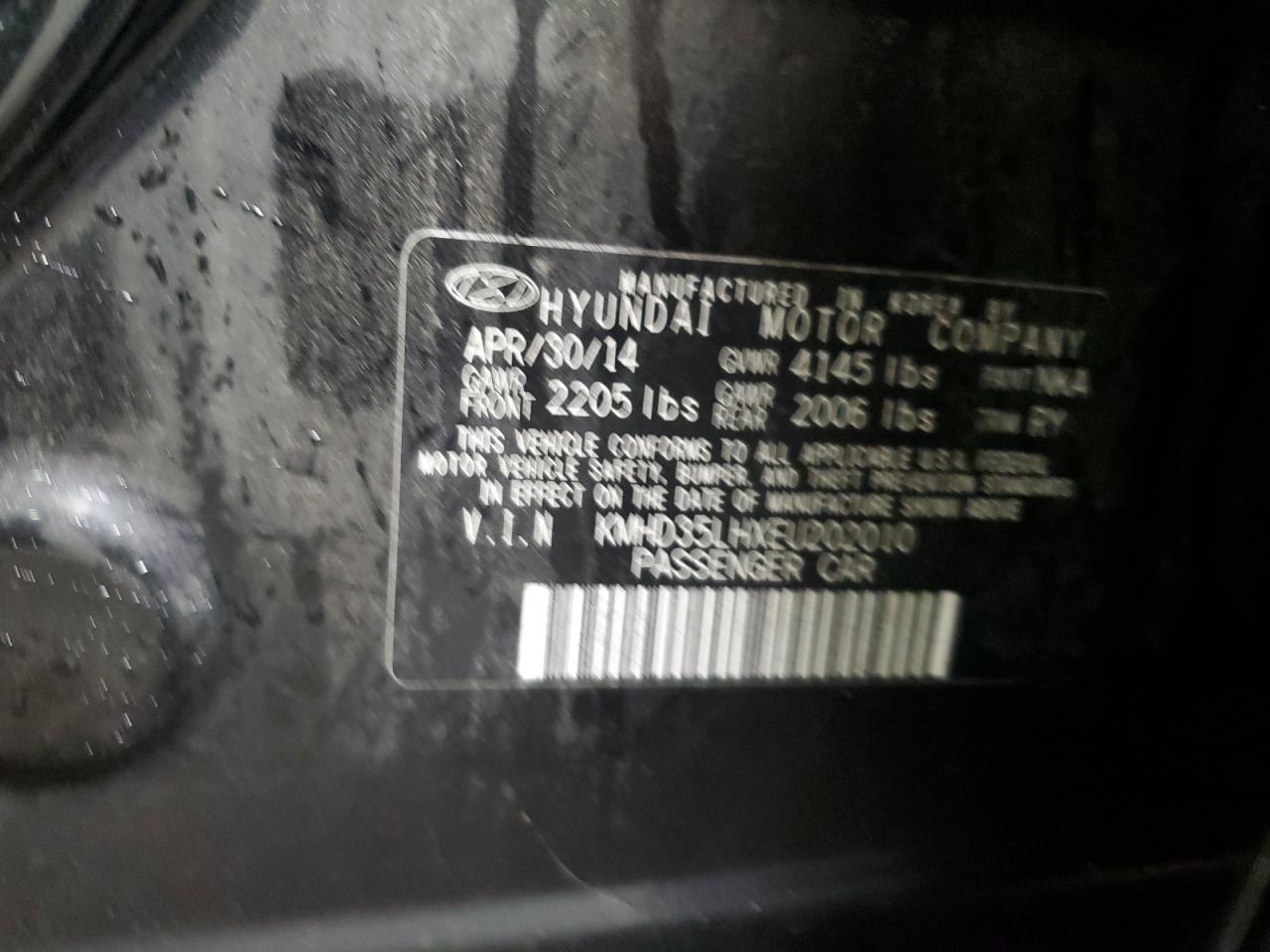 2014 Hyundai Elantra gt