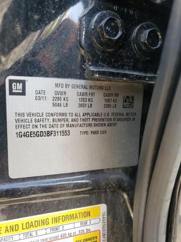2011 Buick Lacrosse cxs